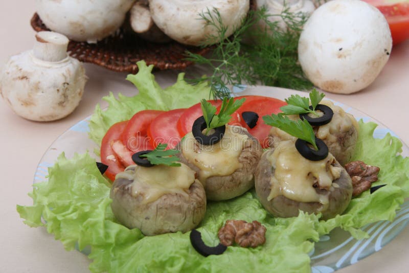 Stuffed mushrooms