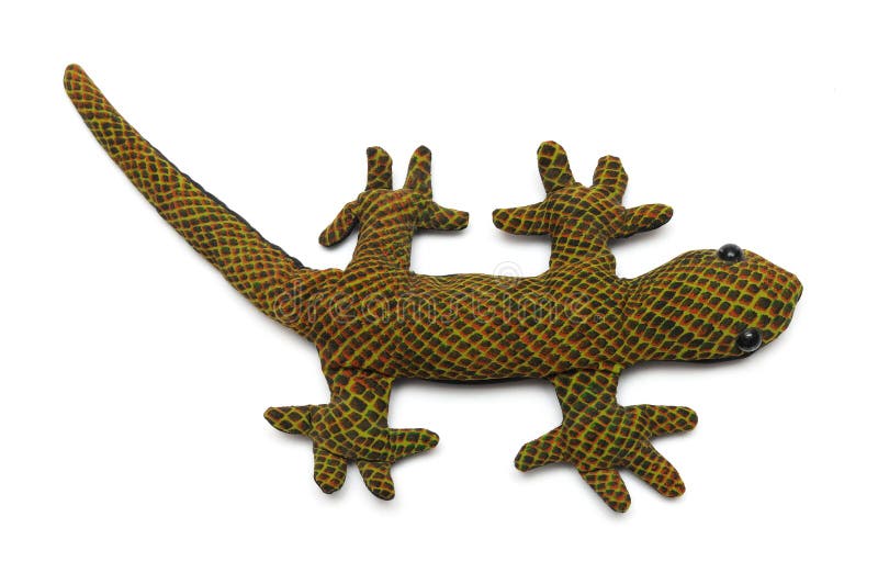 stuffed gecko