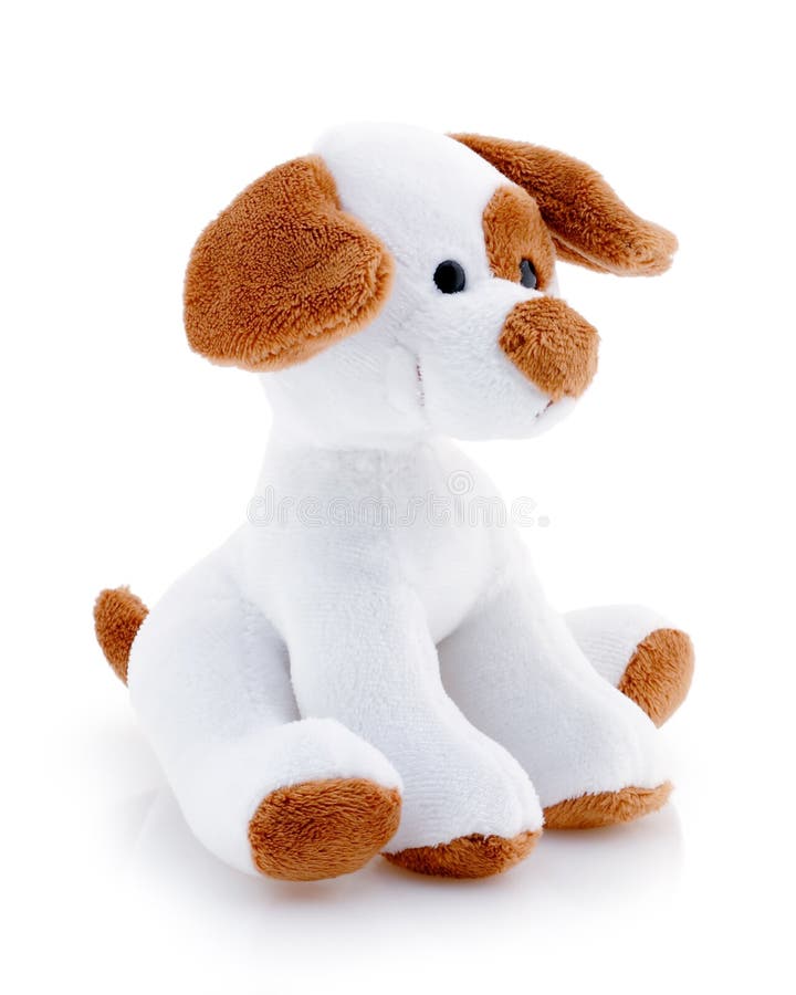 Stuffed Toy Dog for Child stock image. Image of spots 20288345