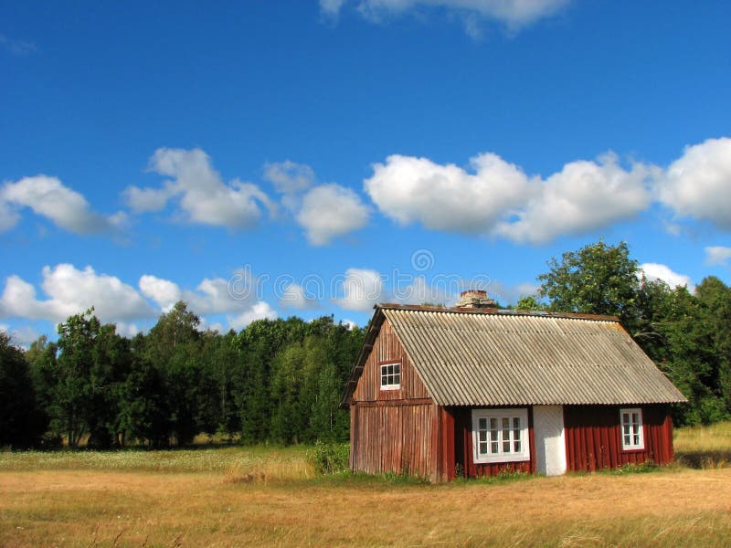 stugasommar royaltyfri fotografi stugasommar royaltyfri fotografi