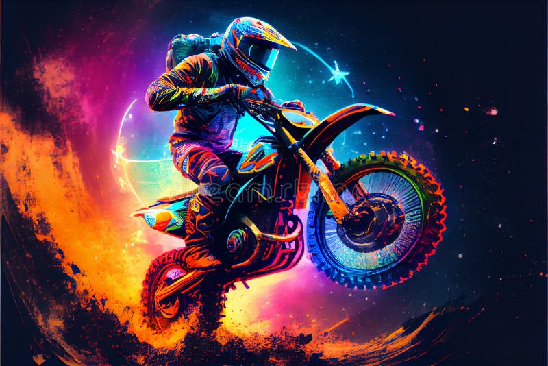 Motorbike with rider stock image. Image of rides, side - 20839685