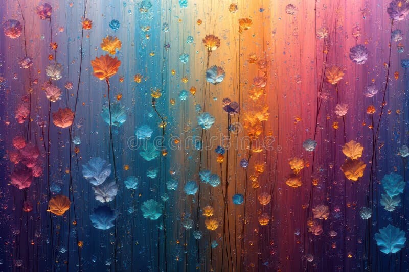 Stunning Abstract Patterns in Nature - Isaki Inspiration royalty free illustration