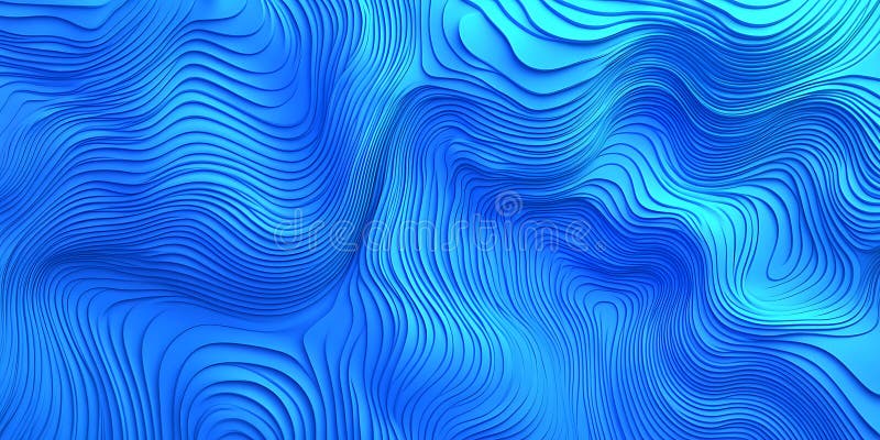 Stunning Azure Abstract Vibrant Blue Texture Background stock illustration