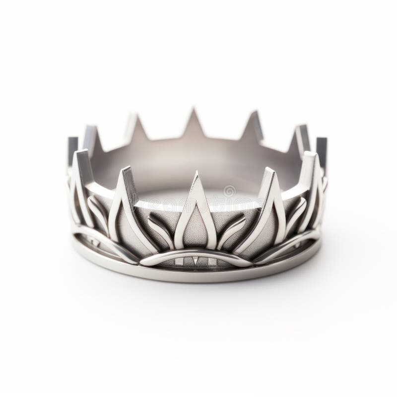 The King Royal|925 Sterling Silver Crown Ring - Pave Zircon Engagement Band  For Men & Women