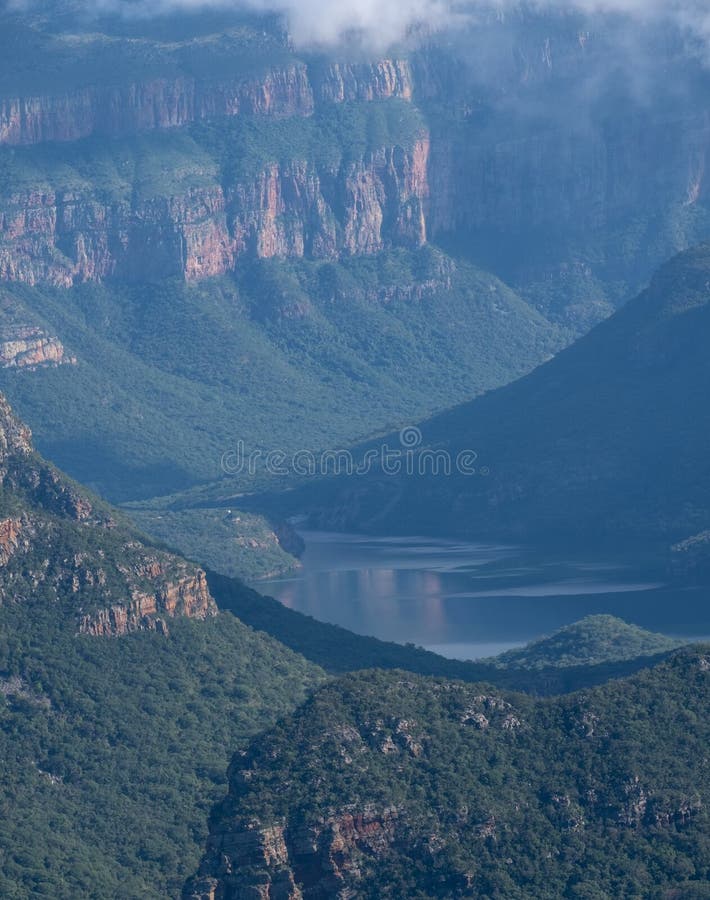 Stunning Early Morning View Of The Blyde River Canyon Also Called The