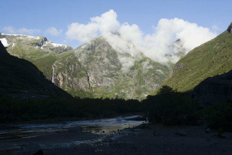 Stunning landscape of the mountain in Norway stock photos Stunning landscape of the mountain in Norway stock photos