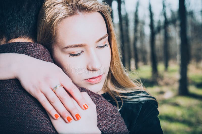 Stunning Sensual Outdoor Portrait Of Young Stylish Fashion Couple Stock