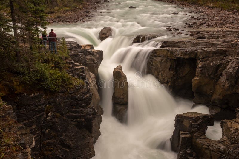 Stunning Waterfall in Canada stock photos Stunning Waterfall in Canada stock photos