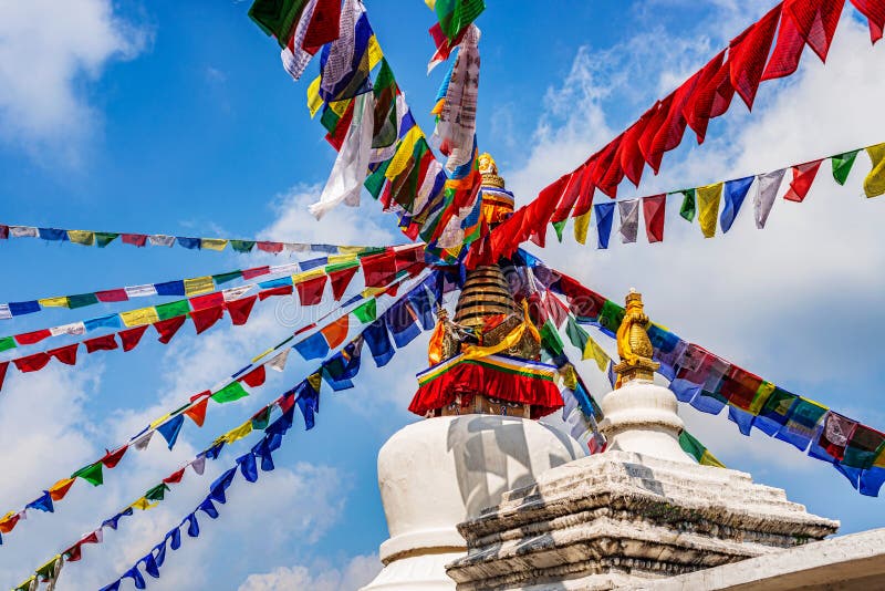 The Stupa at Namo Buddha, Kathmandu, Nepal Stock Photo Image of