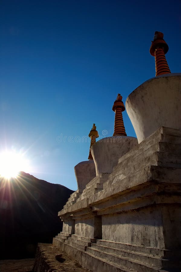 Stupas royalty free stock images