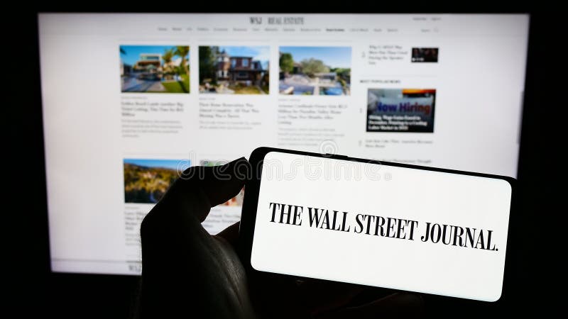 The Wall Street Journal Stock Photo - Alamy