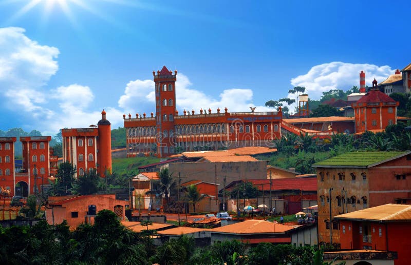 Style indien à Yaoundé photo stock