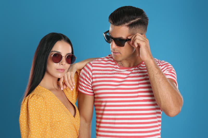 Fashion Models Couple Wearing Sexy Woman And Handsome Young, 54% OFF