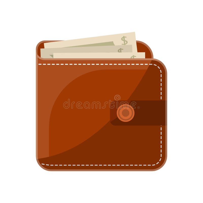 Stylish Brown Leather Wallet for Men - MEN'S VECTOR