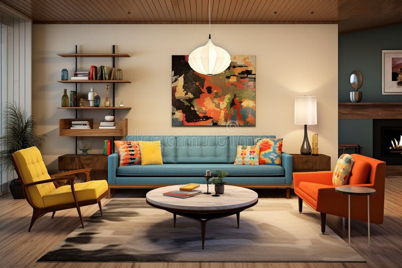 YWEN Mid Century Modern Rattan TV Stand for 65 Inch TV,59