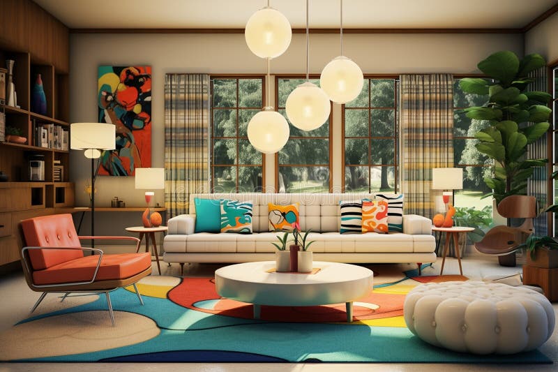 Mid Century Modern 6 Drawers Dresser for Bedroom, 47