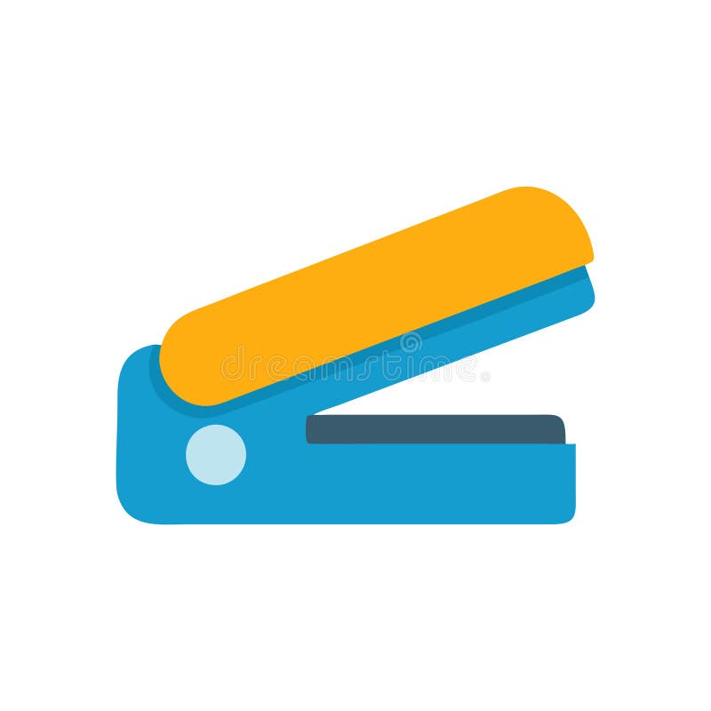 Stylish Stapler Icon stock illustration