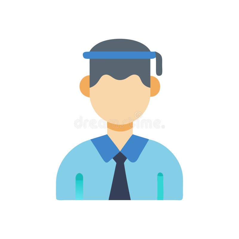 Stylish Student Design stock illustration