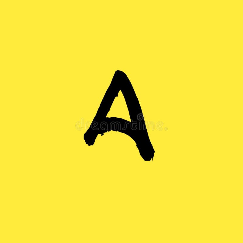 Stylish Texture Image of Black a Alphabet on Yellow Background Wallpaper Stock Illustration - Illustration of black, texture: 194000765 Stylish Texture Image of Black a Alphabet on Yellow Background Wallpaper Stock Illustration - Illustration of black, texture: 194000765