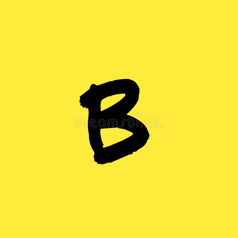 Stylish Texture Image of Black B Alphabet on Yellow Background Wallpaper Stock Illustration - Illustration of texture, line: 194000769 Stylish Texture Image of Black B Alphabet on Yellow Background Wallpaper Stock Illustration - Illustration of texture, line: 194000769