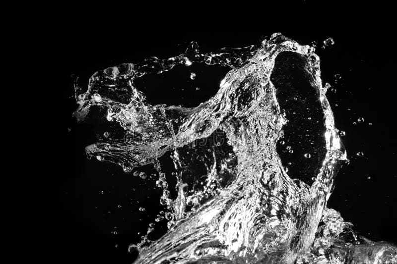 Stylish water splash