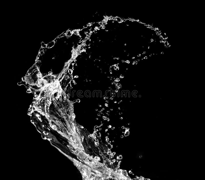 Stylish water splash