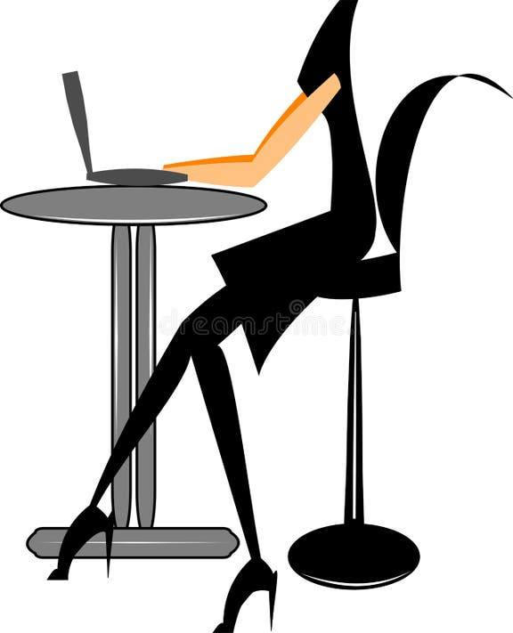 Laptop Clip Art Black White Stock Illustrations – 2,122 Laptop Clip Art