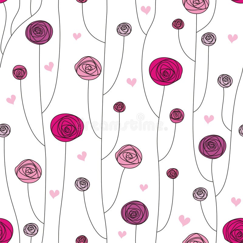 Stylized flowers