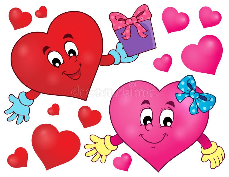 Stylized heart theme image 2