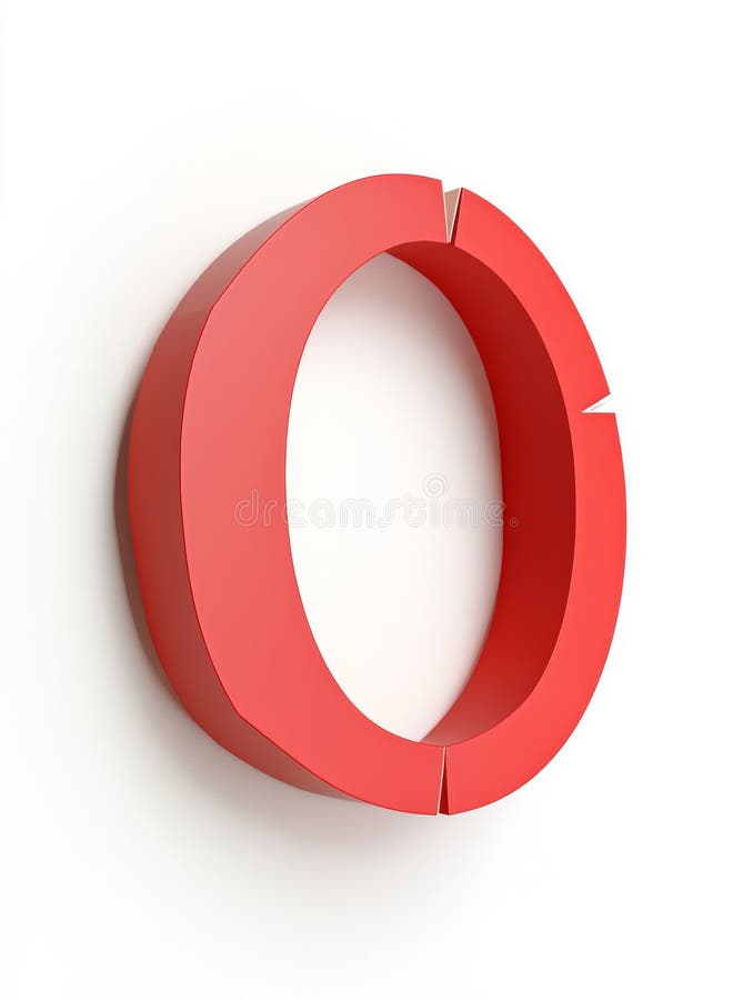 A stylized red letter O crafted from textured elements is ideal for creative projects. Alphabet project stock images, royalty-free photos and pictures