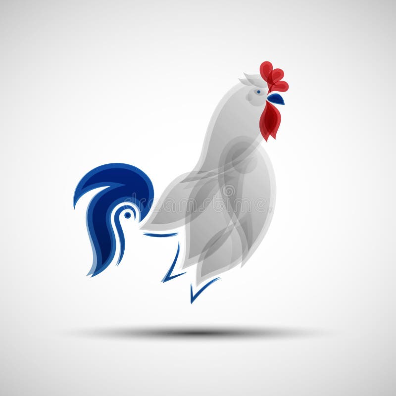 Stylized Rooster stock vector. Illustration of feather - 72788996 Stylized Rooster stock vector. Illustration of feather - 72788996