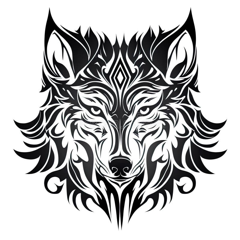 Wolf Head Icon Pattern Stock Photos - Free & Royalty-Free Stock Photos ...