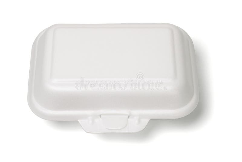 Styrofoam Box Just for Your Design Stock Photo Image of takeaway, customer 225176766