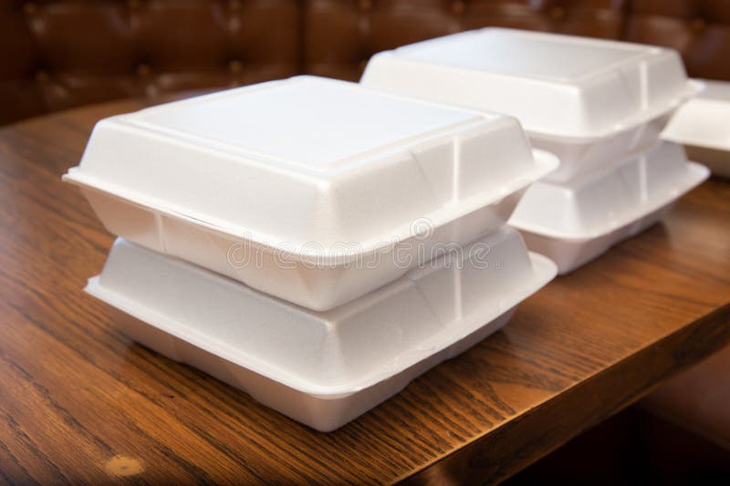 https://thumbs.dreamstime.com/b/styrofoam-food-containers-view-stacks-takeout-boxes-restaurant-table-281906908.jpg