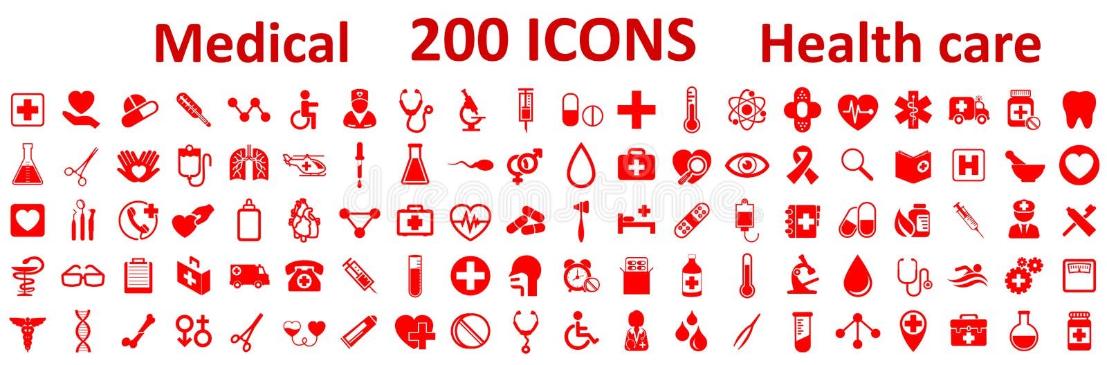 Ställ in plana symboler för Medecine och för hälsa Symboler för samlingshälsovårdläkarundersökning Ställ in plana symboler för Medecine och för hälsa Symboler för samlingshälsovårdläkarundersökning