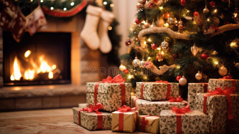 Ställa in christmas-shoppsäckar vektor illustrationer