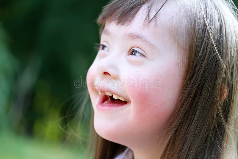 Portrait of beautiful young girl smiling in the park. Portrait of beautiful young girl smiling in the park