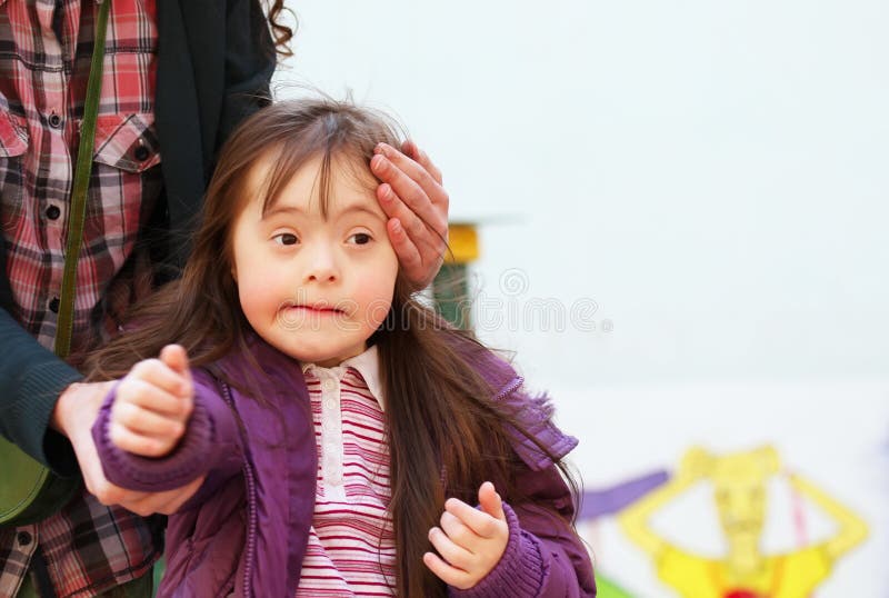 Happy family moments on the playground. Happy family moments on the playground