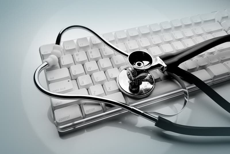 stéthoscope de clavier photos stock stéthoscope de clavier photos stock