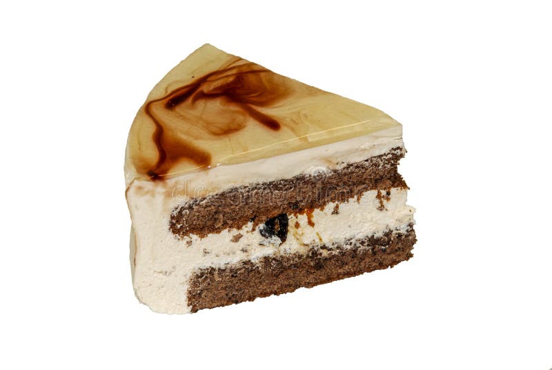 Stück Kuchen mit Sahne und Pflaumen lizenzfreie stockbilder Stück Kuchen mit Sahne und Pflaumen lizenzfreie stockbilder