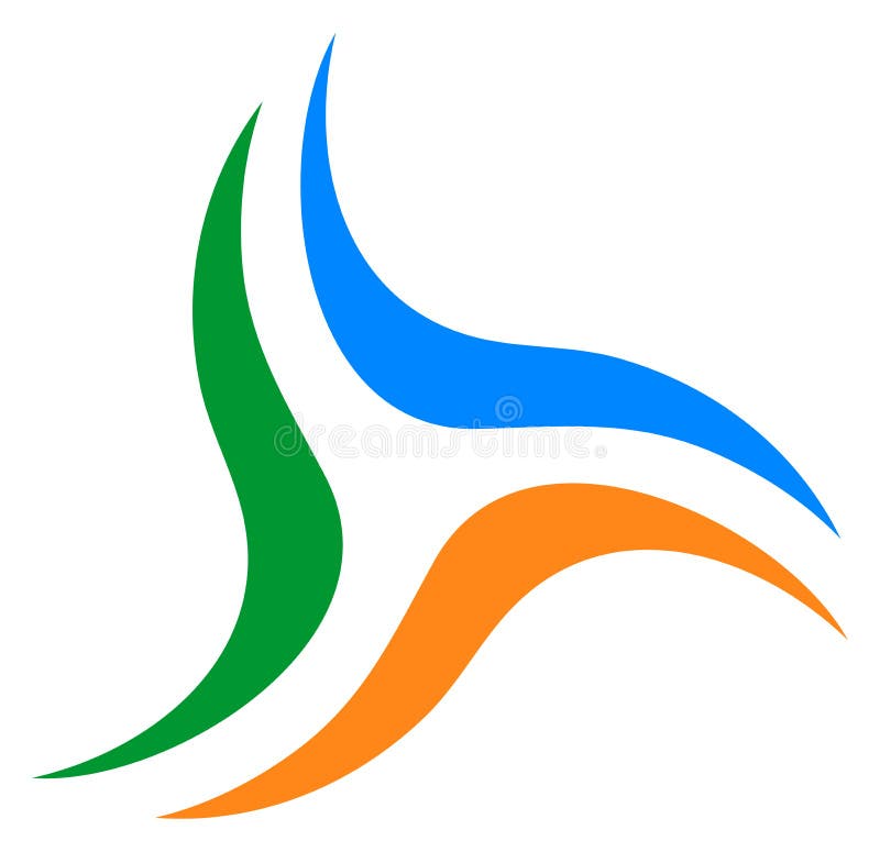 Su emblema de empresa de negocios Logotipo del remolino stock de ilustración Su emblema de empresa de negocios Logotipo del remolino stock de ilustración