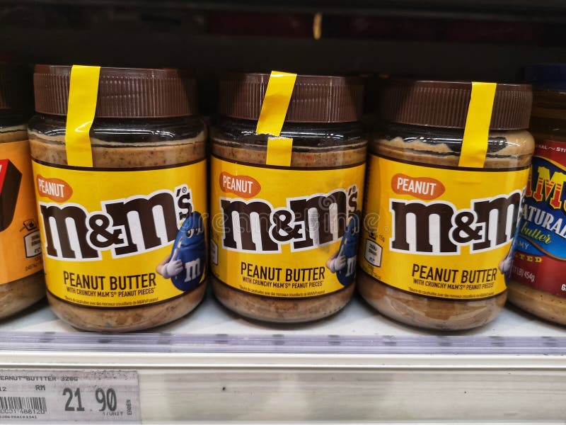 m&m peanut butter spread