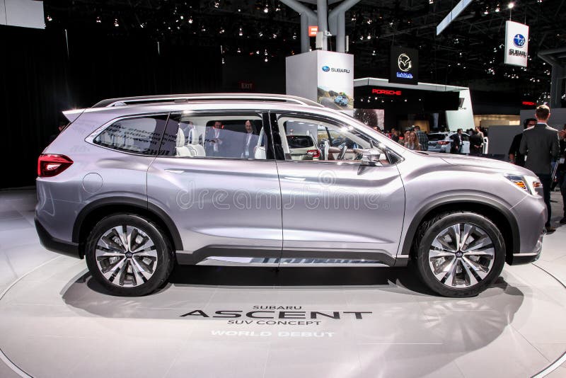 Subaru Ascent Concept Shown At The New York International Auto S