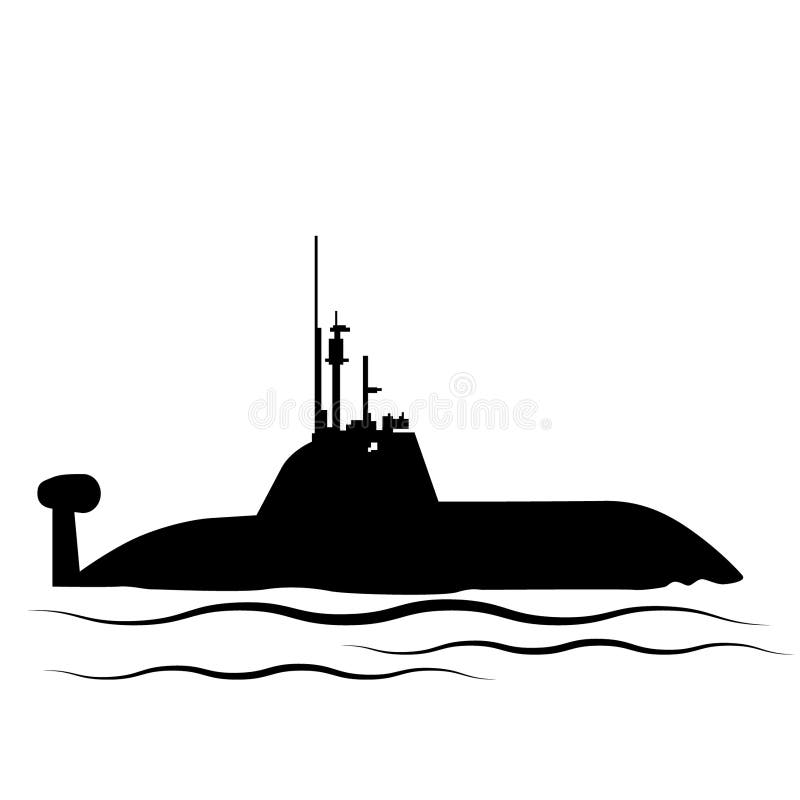 Submarine Vector Eps Illustration by Crafteroks Stock Vector