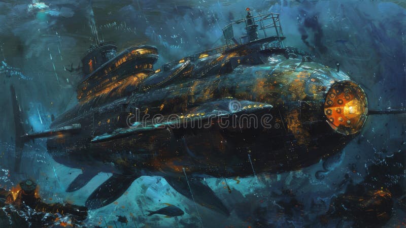 Nautilus Submarine Stock Illustrations – 93 Nautilus Submarine Stock  Illustrations, Vectors & Clipart - Dreamstime