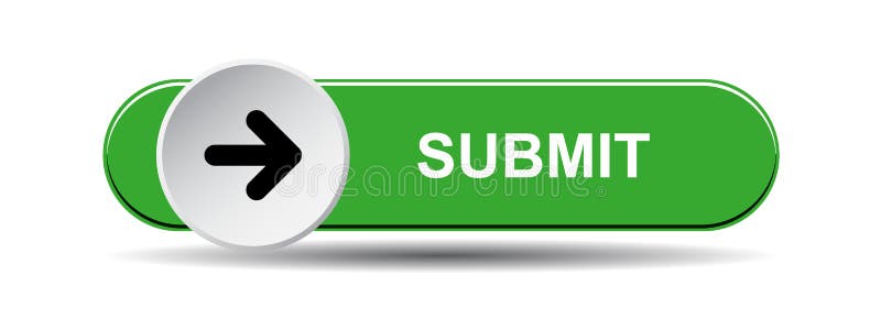 Submit button green stock illustration