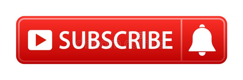 Subscribe button vector illustration