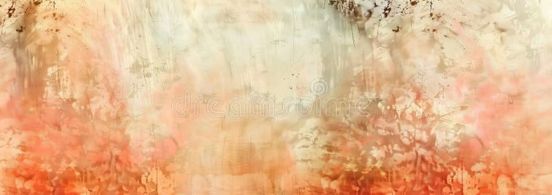 Subtle Abstract Peach Canvas Texture Background vector illustration