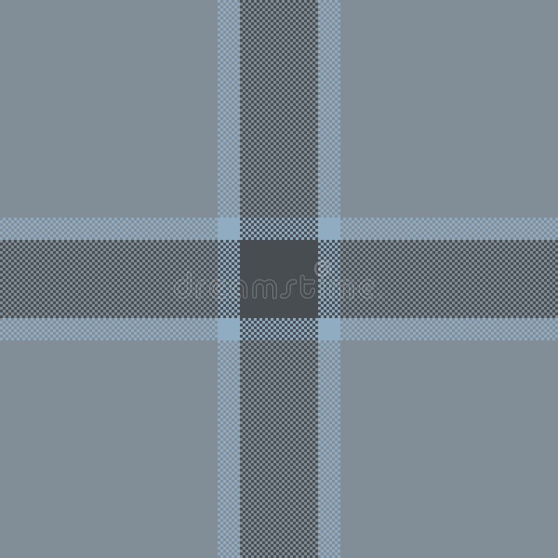 Subtle grey and blue plaid pattern. Perfect for textile design, website backgrounds, or creating a sophisticated, minimalist vector illustration