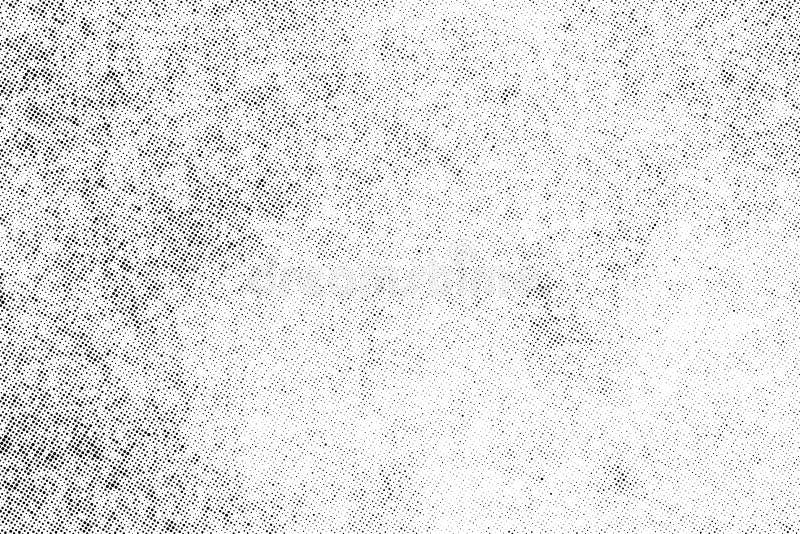 Subtle halftone dots vector texture overlay stock illustration